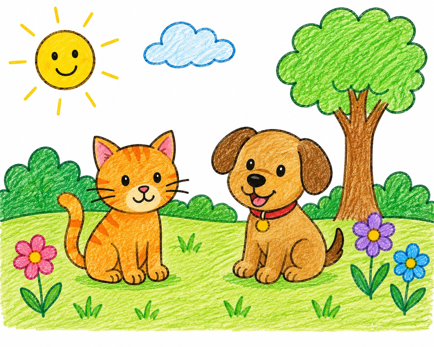Como el perro y el gato