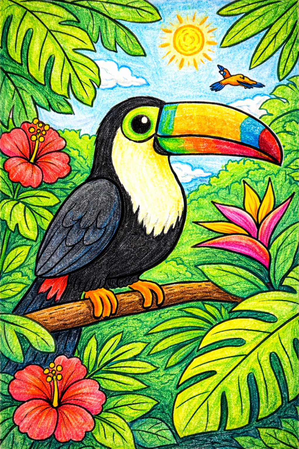 Tuc&aacute;n en selva